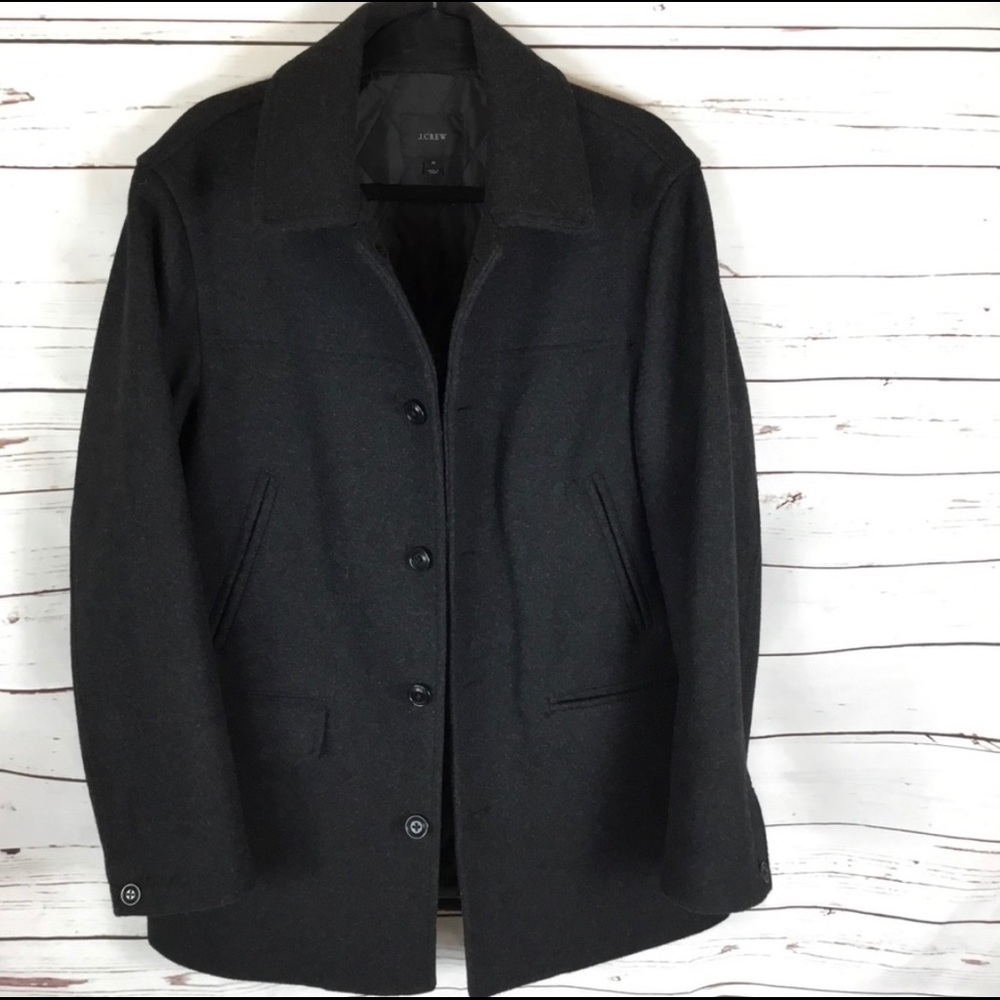J Crew University Wool Coat